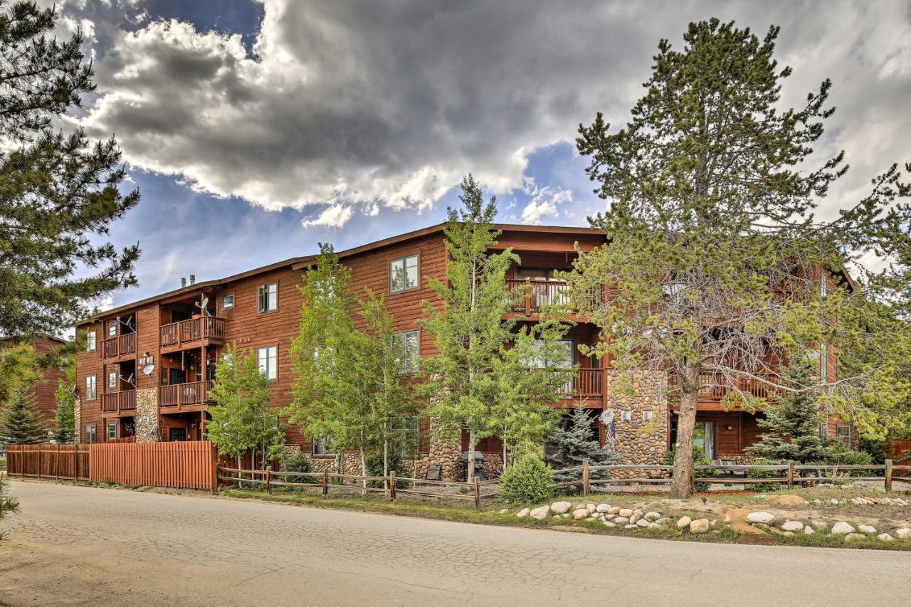 Mountain-View Condo With Deck Walk To Grand Lake Bagian luar foto