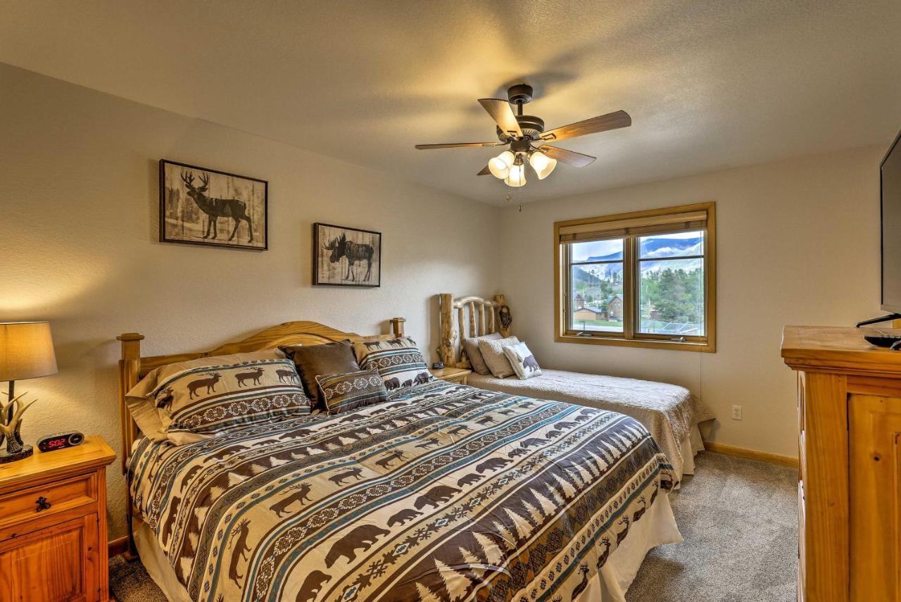 Mountain-View Condo With Deck Walk To Grand Lake Bagian luar foto