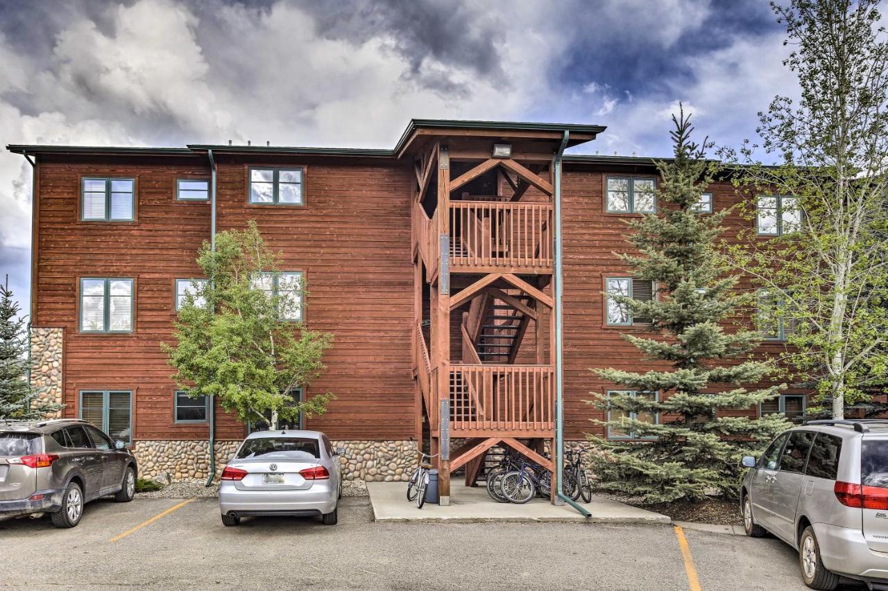 Mountain-View Condo With Deck Walk To Grand Lake Bagian luar foto